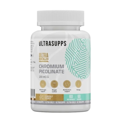 Витамины UltraSupps Chromium Picolinate 60 капсул